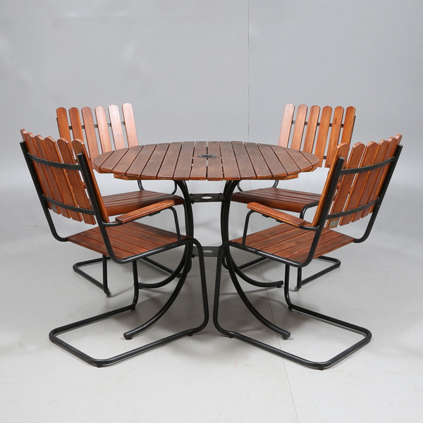 GARDEN FURNITURE, 5 parts, 19/2000 century / TRÄDGÅRDSMÖBLER, 5 delar, 19/2000 tal_117a_8db3a8250f6553a_lg.jpeg