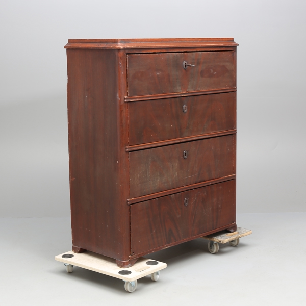 BUREAU, pine, 19th century / BYRÅ, furu, 1800 tal