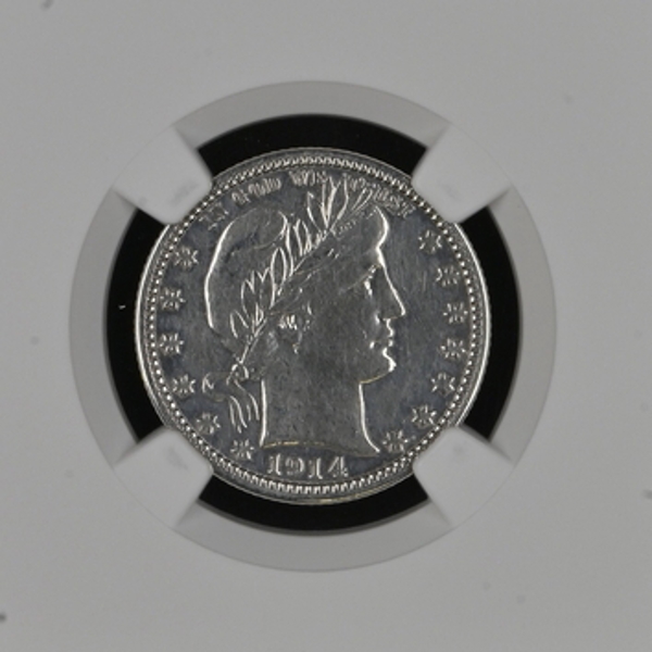 1914 25¢, Barber Quarter