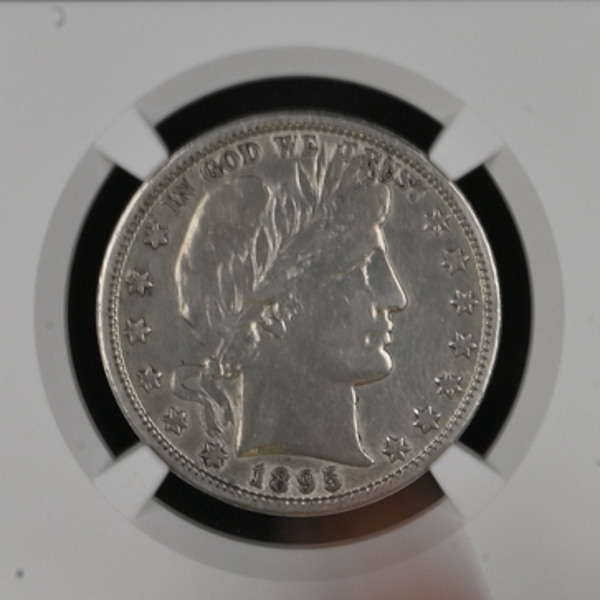 1895-O, 50¢, Barber Half Dollar