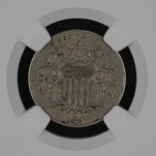 1872 Shield Nickel 5C