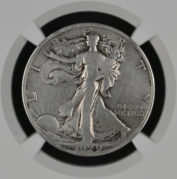 1929-S 50c Walking Liberty Half Dollar