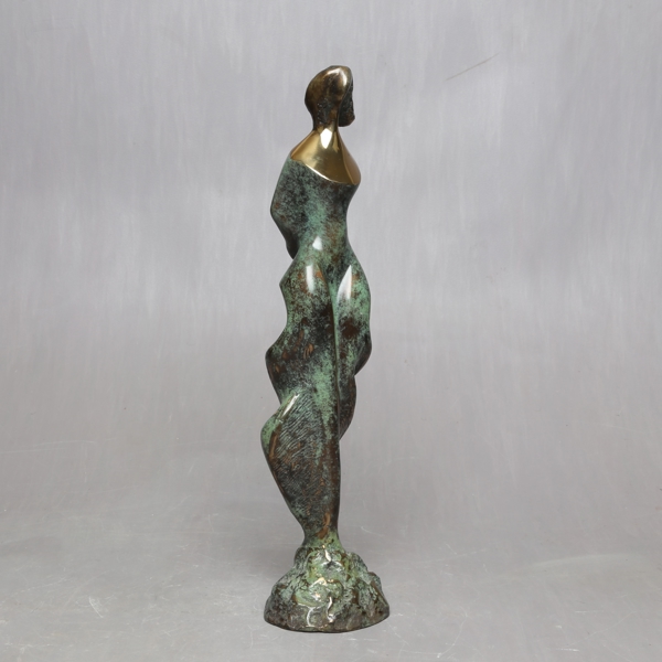 STAN WYS, Sculpture, patinated bronze, numbered 2/4 AP, 2009 / Skulptur, patinerad brons, numrerad 2/4 AP, 2009