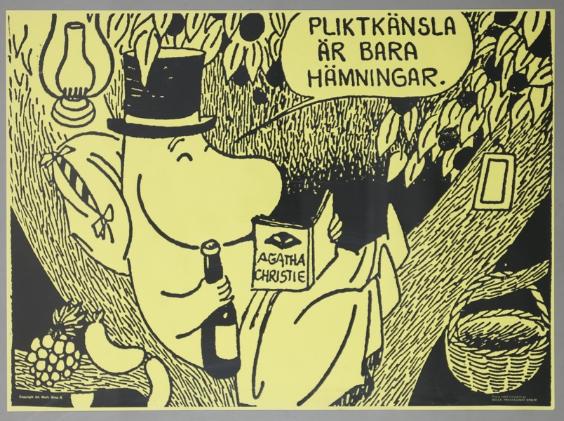 MUMIN PLANSCH, 1962, plansch 4