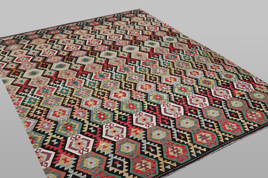 ORIENTAL CARPET, kilim, 398 x 310 cm / ORIENTALISK MATTA, kelim, 398 x 310 cm_58a_8db3684f7b07d3c_lg.jpeg