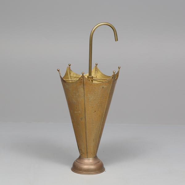 UMBRELLA STAND, brass, 1900s / PARAPLYSTÄLL, mässing, 1900 tal